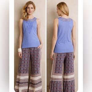 Anthropologie Aicha Tank – Blue